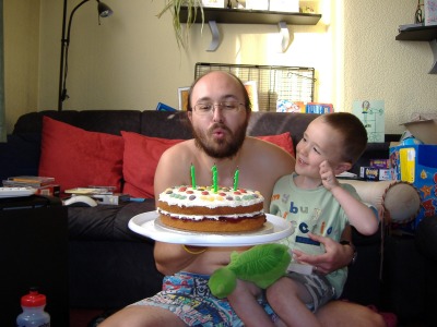 Daddy's birthday cake