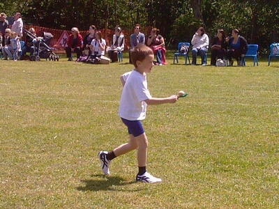 The egg and spoon race