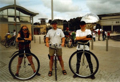 Left to right: Danny, Richard, Jamie