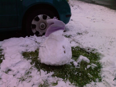 Jenny's snowman